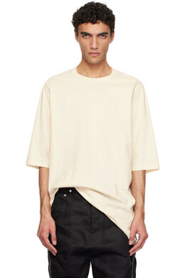 Rick Owens: Белая футболка  Jumbo