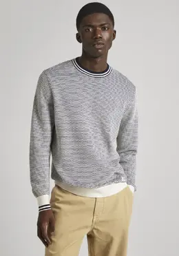 Pepe Jeans: Белый свитер 