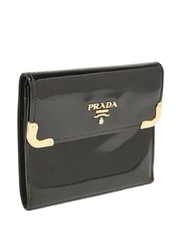 Prada Pre-Owned: Чёрный кошелёк 