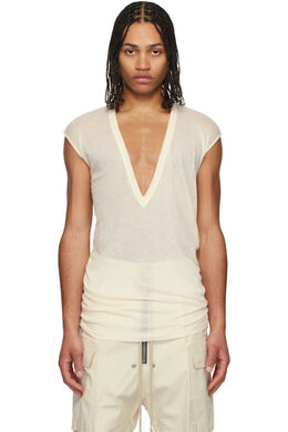Rick Owens: Белая футболка  Dylan
