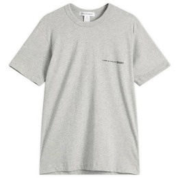 Comme Des Garcons Shirt: Серая футболка 