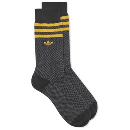 Adidas: Чёрные носки  X