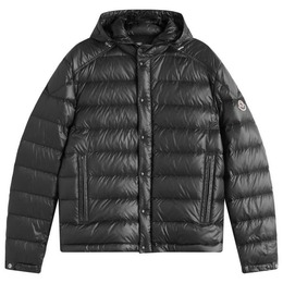 Moncler: Серая куртка 