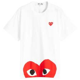 Comme Des Garçons Play: Футболка с принтом 