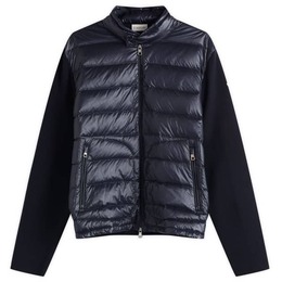 Moncler: Синяя куртка 