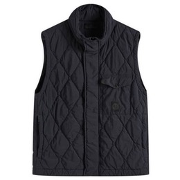 Stone Island: Чёрный жилет  Ghost
