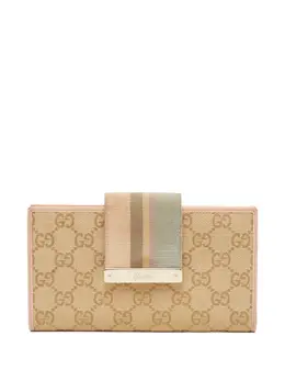 Gucci Pre-Owned: Бежевый кошелёк 