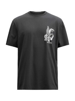 Allsaints: Чёрная рубашка 