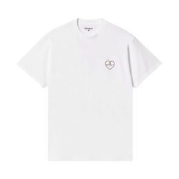 Carhartt WIP: Белая футболка 