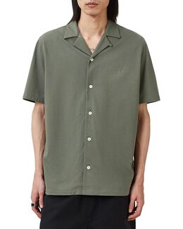 Allsaints: Рубашка с коротким рукавом 