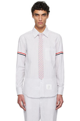 Thom Browne: Белая рубашка 