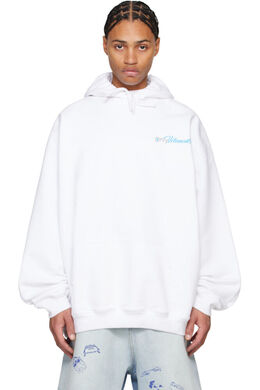 Vetements: Белая толстовка 
