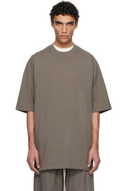 Rick Owens: Серая футболка  Jumbo
