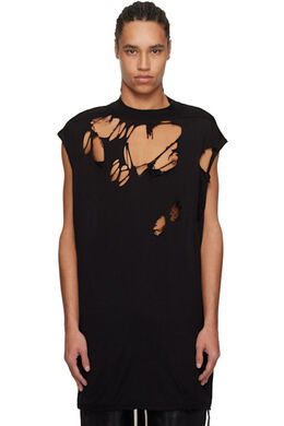 Rick Owens Drkshdw: Чёрная футболка 