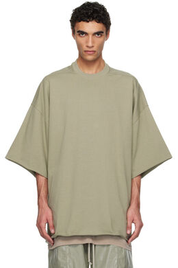 Rick Owens: Зелёная футболка 
