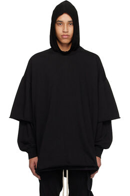 Rick Owens Drkshdw: Чёрная футболка  Hustler
