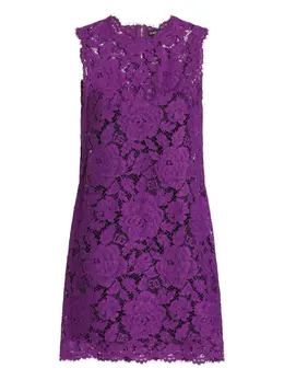 Dolce & Gabbana: Кружевное платье 
