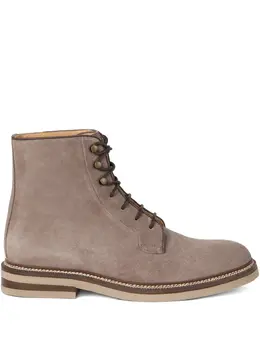 Brunello Cucinelli: Тёмные ботинки 