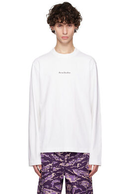 Acne Studios: Белая футболка 