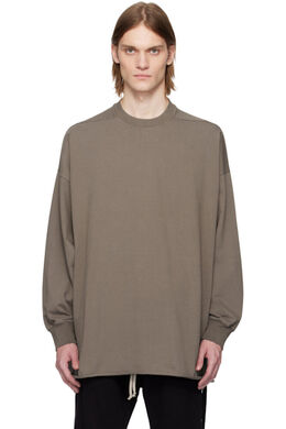 Rick Owens Drkshdw: Серая футболка 