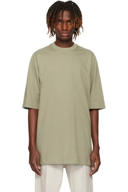 Rick Owens: Зелёная футболка 