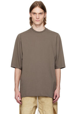 Rick Owens Drkshdw: Серая футболка  Jumbo