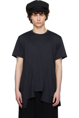 Comme des Garçons Homme Plus: Футболка из полиэстера 