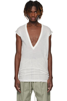 Rick Owens: Белая футболка  Dylan