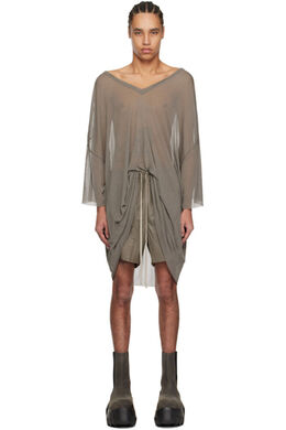 Rick Owens: Серая футболка  Tommy