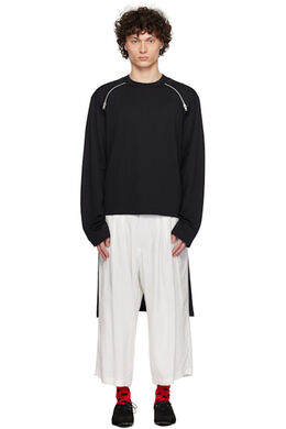 Comme des Garçons Homme Plus: Чёрная футболка 