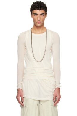 Rick Owens: Белая футболка  LS