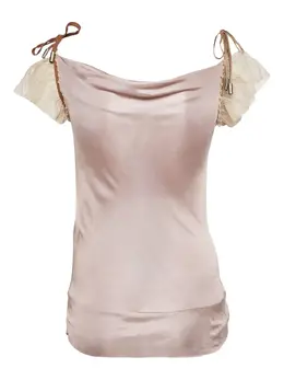 John Galliano Pre-Owned: Розовый топ 