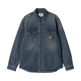 Carhartt WIP: Голубая куртка 