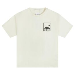 Rhude: Винтажная футболка 