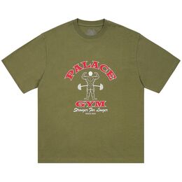 Palace: Зелёная футболка 