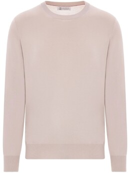 Brunello Cucinelli: Розовый свитер 