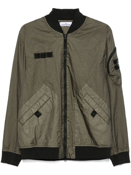 Stone Island: Зелёная куртка  Compass