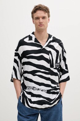 Versace Jeans Couture: Чёрное поло 
