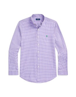Polo Ralph Lauren: Фиолетовая рубашка 