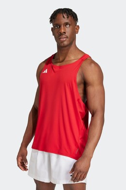 Adidas: Красная майка  Essentials