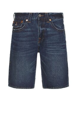 True Religion: Тёмные шорты  True