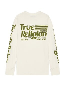 True Religion: Футболка  True с длинным рукавом