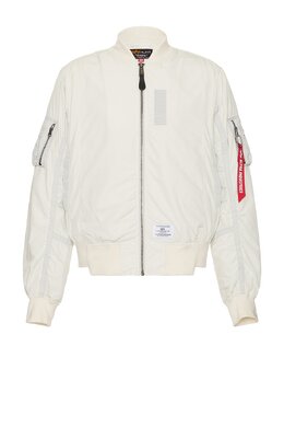Alpha Industries: Белая куртка 