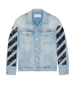 Off-White: Джинсовая куртка 