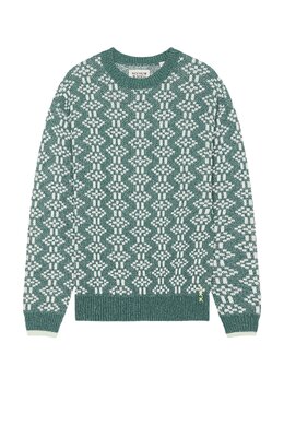 Scotch & Soda: Зелёный свитер 