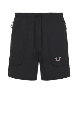 True Religion: Чёрные шорты  True