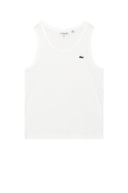 Lacoste: Белая футболка 