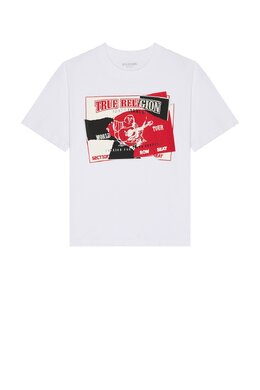 True Religion: Белая футболка  True