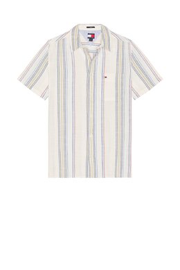 Tommy Jeans: Рубашка  Multi в полоску