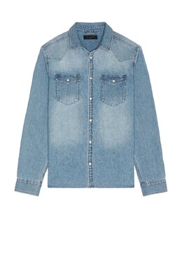 Allsaints: Рубашка на пуговицах 